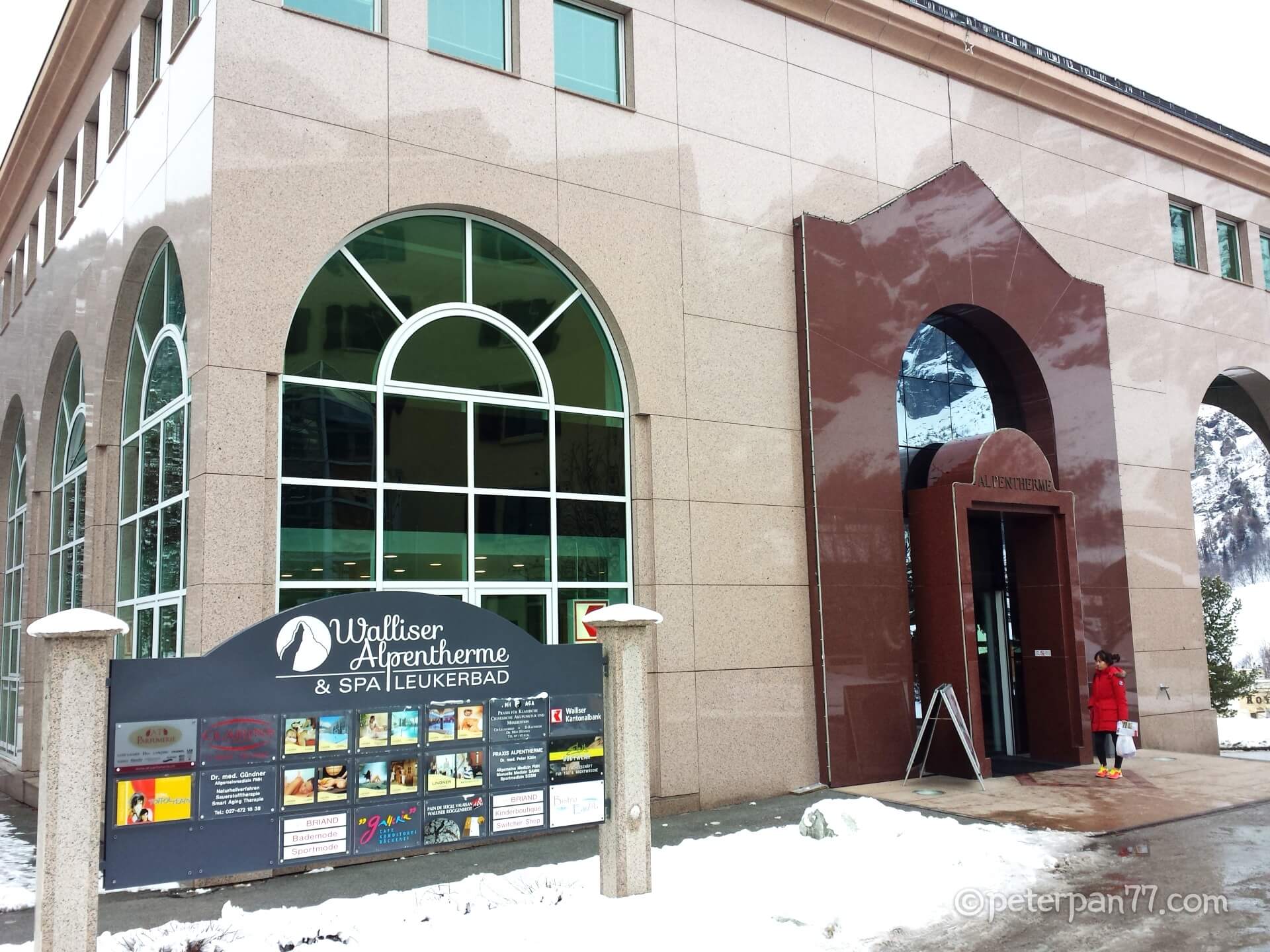 발리서 알펜테름 Walliser Alpentherme 온천