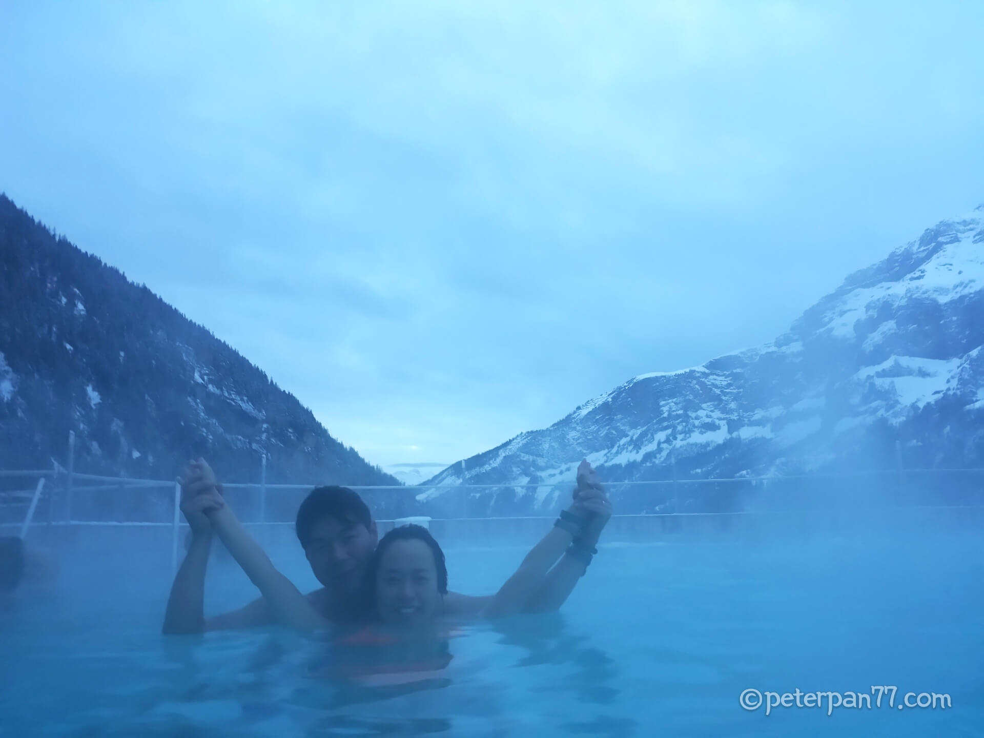 발리서 알펜테름 Walliser Alpentherme 온천